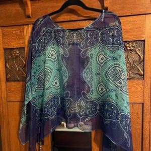 Style & CO Scarf top with matching Cami